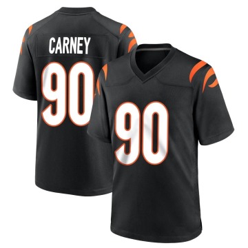 Owen Carney Youth Black Game Team Color Jersey