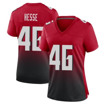 Parker Hesse Women's Red Game 2nd Alternate Jersey