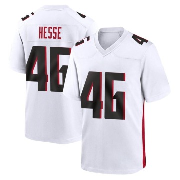 Parker Hesse Youth White Game Jersey