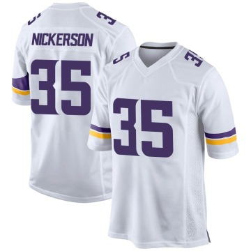Parry Nickerson Youth White Game Jersey