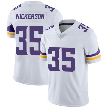 Parry Nickerson Youth White Limited Vapor Untouchable Jersey