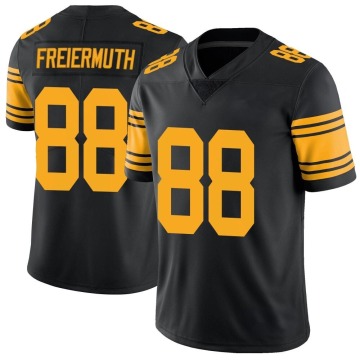 Pat Freiermuth Men's Black Limited Color Rush Jersey