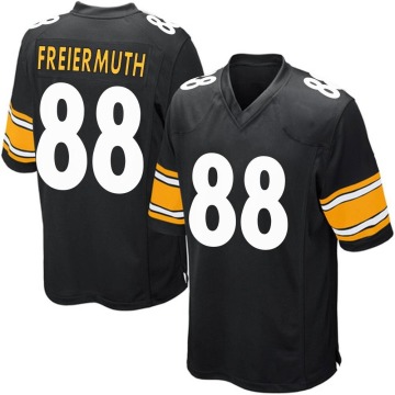 Pat Freiermuth Youth Black Game Team Color Jersey