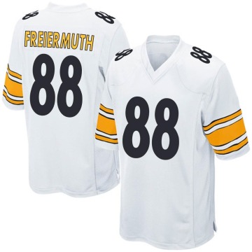 Pat Freiermuth Youth White Game Jersey