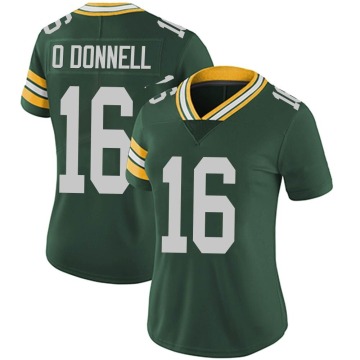 Pat O'Donnell Women's Green Limited Team Color Vapor Untouchable Jersey