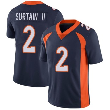 Pat Surtain II Youth Navy Limited Vapor Untouchable Jersey