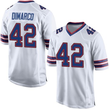 Patrick DiMarco Youth White Game Jersey