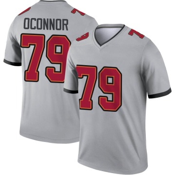 Patrick O'Connor Youth Gray Legend Inverted Jersey