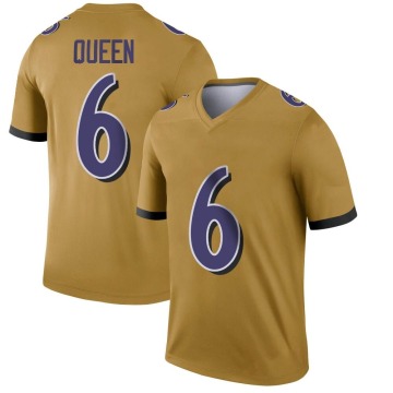 Patrick Queen Youth Gold Legend Inverted Jersey