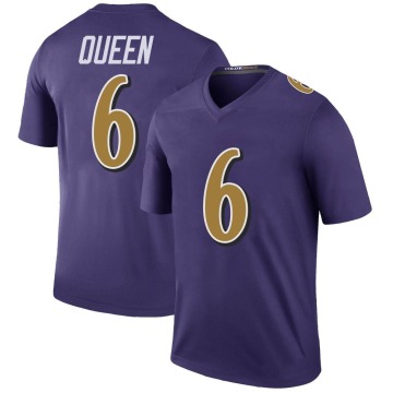 Patrick Queen Youth Purple Legend Color Rush Jersey