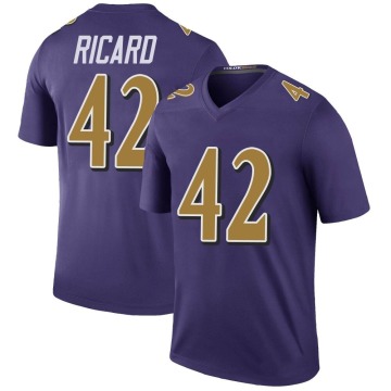 Patrick Ricard Youth Purple Legend Color Rush Jersey