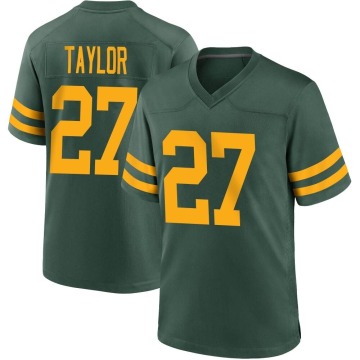 Patrick Taylor Youth Green Game Alternate Jersey
