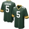 Paul Hornung Youth Green Game Team Color Jersey