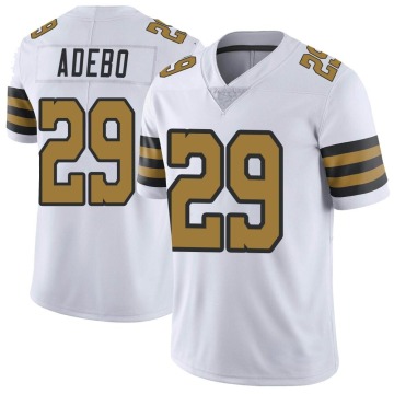 Paulson Adebo Men's White Limited Color Rush Jersey