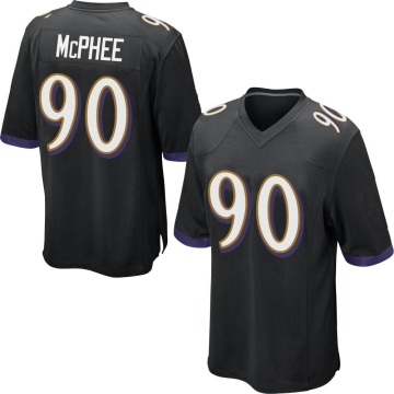 Pernell McPhee Youth Black Game Jersey