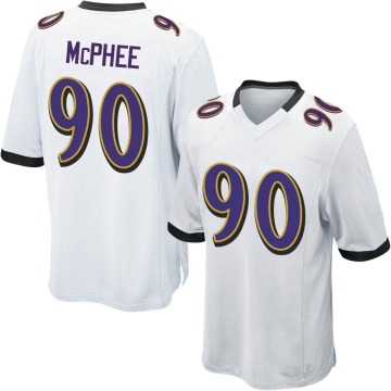 Pernell McPhee Youth White Game Jersey