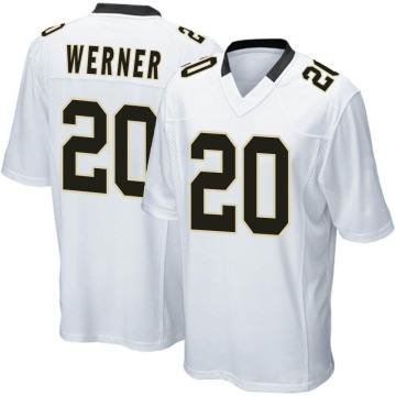 Pete Werner Youth White Game Jersey