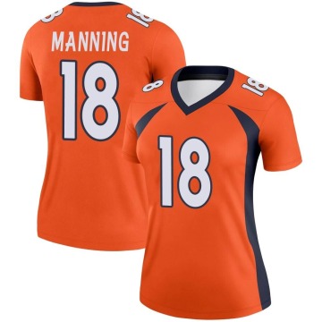 Peyton Manning Women's Orange Legend Jersey