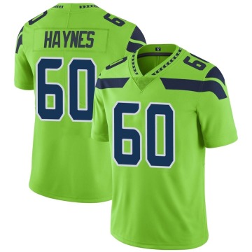 Phil Haynes Youth Green Limited Color Rush Neon Jersey