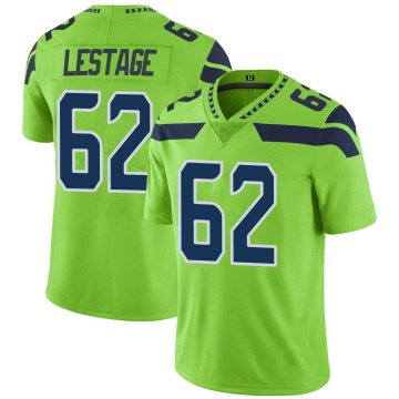 Pier-Olivier Lestage Men's Green Limited Color Rush Neon Jersey