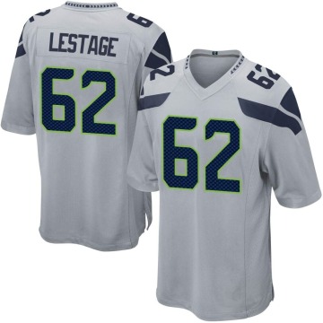 Pier-Olivier Lestage Youth Gray Game Alternate Jersey