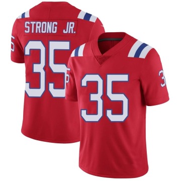 Pierre Strong Jr. Youth Red Limited Vapor Untouchable Alternate Jersey