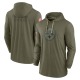 Pittsburgh Steelers Men's Olive 2022 Salute to Service Tonal Pullover Hoodie