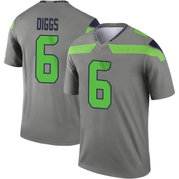 Quandre Diggs Youth Legend Steel Inverted Jersey