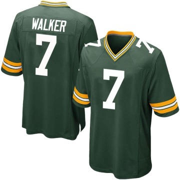Quay Walker Youth Green Game Team Color Jersey