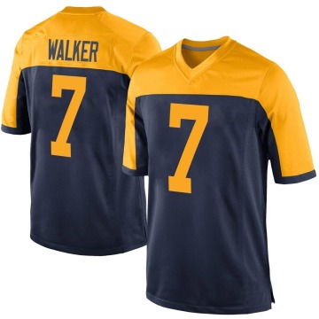 Quay Walker Youth Navy Game Alternate Jersey