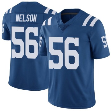 Quenton Nelson Youth Royal Limited Color Rush Vapor Untouchable Jersey