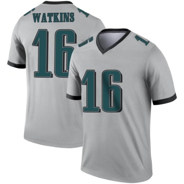 Quez Watkins Youth Legend Silver Inverted Jersey