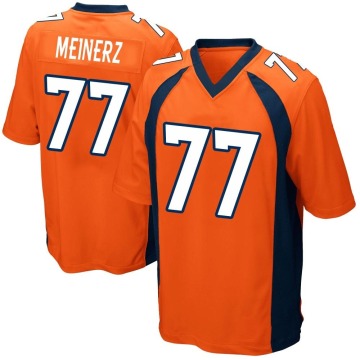 Quinn Meinerz Men's Orange Game Team Color Jersey