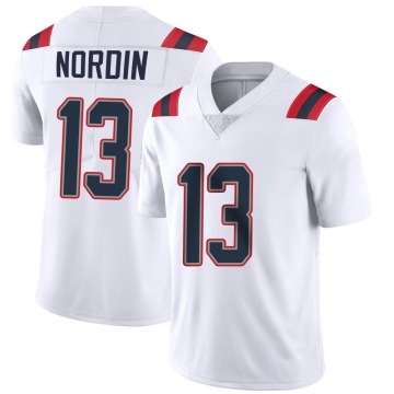 Quinn Nordin Youth White Limited Vapor Untouchable Jersey
