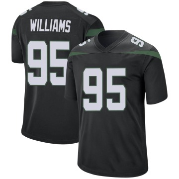 Quinnen Williams Youth Black Game Stealth Jersey
