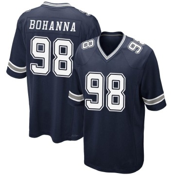 Quinton Bohanna Youth Navy Game Team Color Jersey