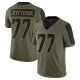 Quinton Jefferson Youth Olive Limited 2021 Salute To Service Jersey