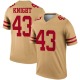 Qwuantrezz Knight Youth Gold Legend Inverted Jersey