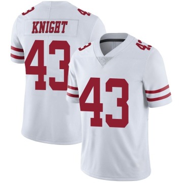 Qwuantrezz Knight Youth White Limited Vapor Untouchable Jersey