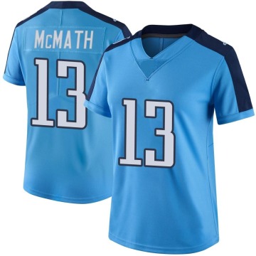 Racey McMath Women's Light Blue Limited Color Rush Jersey