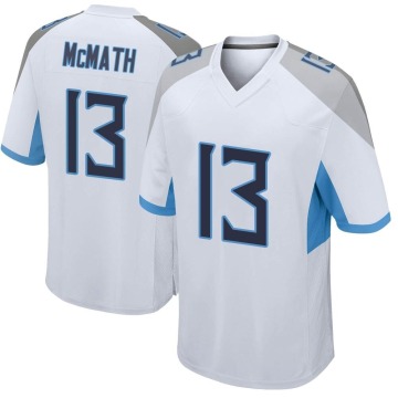 Racey McMath Youth White Game Jersey