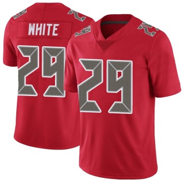 Rachaad White Men's White Limited Color Rush Red Jersey
