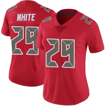 Rachaad White Women's White Limited Color Rush Red Jersey
