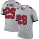Rachaad White Youth White Legend Gray Inverted Jersey