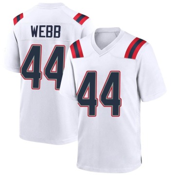 Raleigh Webb Youth White Game Jersey