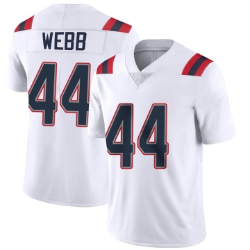 Raleigh Webb Youth White Limited Vapor Untouchable Jersey
