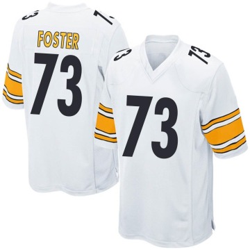 Ramon Foster Youth White Game Jersey