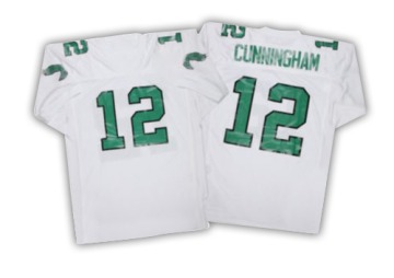 Randall Cunningham Men's White Authentic Jersey