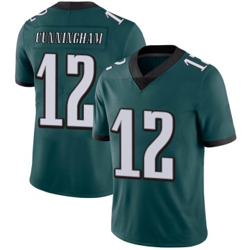 Randall Cunningham Youth Green Limited Midnight Team Color Vapor Untouchable Jersey