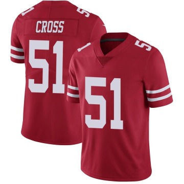 Randy Cross Youth Red Limited Team Color Vapor Untouchable Jersey